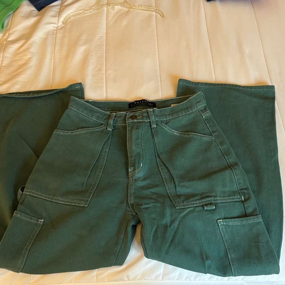 Green Lioness Cargo Pants